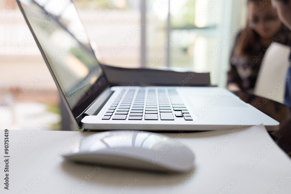 people using laptop working in living room home office people using laptop working in living room home office