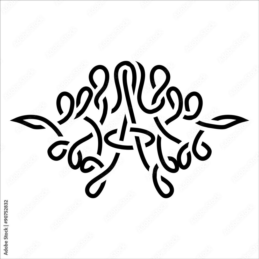 Obraz premium traditional vector celtic ornament