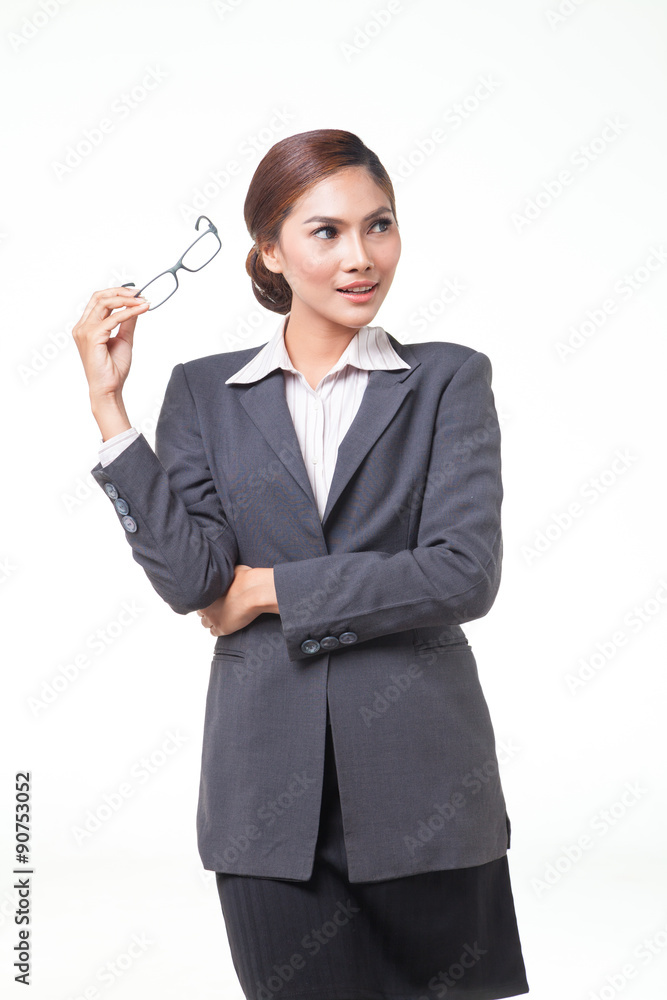 asian business woman wear glasses asian business woman wear glasses