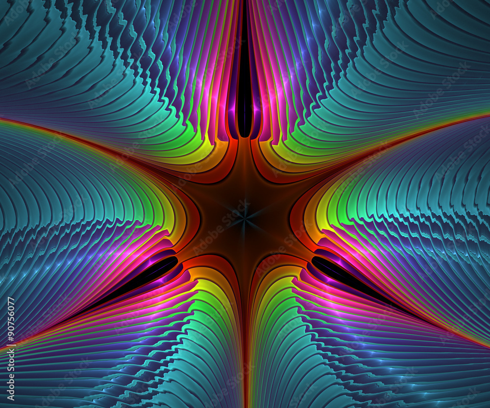 Fototapeta premium Computer generated fractal artwork