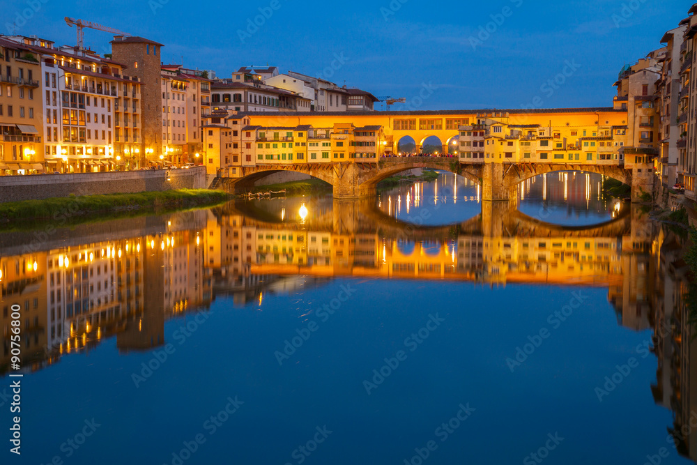Obraz premium Ponte Vecchio, Florence, Italy