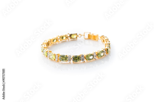 Jewelry accessories - bracelet with sapphire
