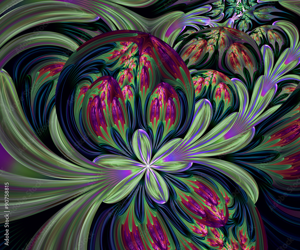 Fototapeta premium Computer generated fractal artwork