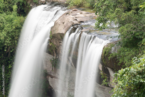 close-up Huay Luang Waterfall