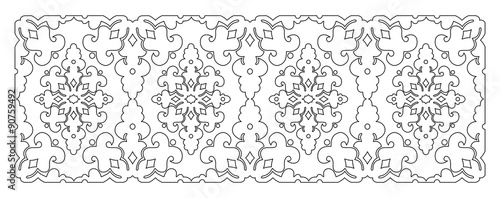 thirty two series designed from the ottoman pattern