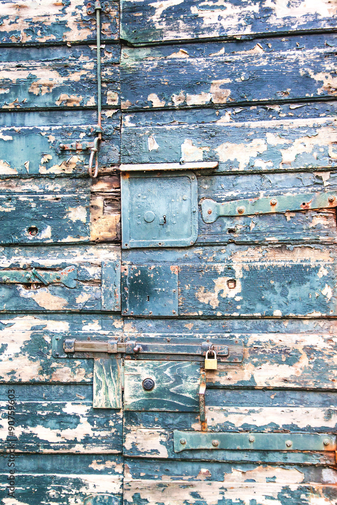 Old wooden door Old wooden door