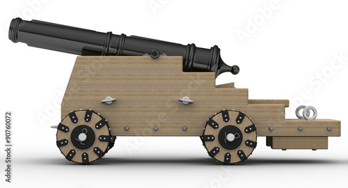 Quadro em tela Артиллерийское орудие