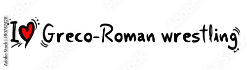 Greco-Roman wrestling love