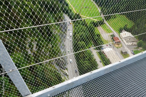 Pedestrian Suspension Bridge Highline 179 Reutte Austria