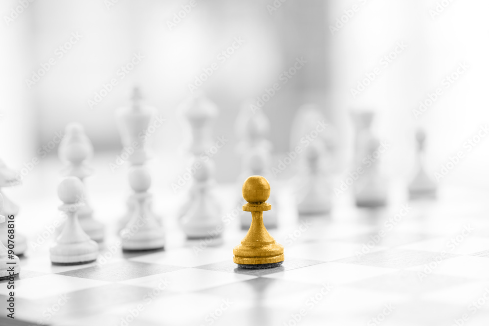 Chess business concept, leader & success Chess business concept, leader & success
