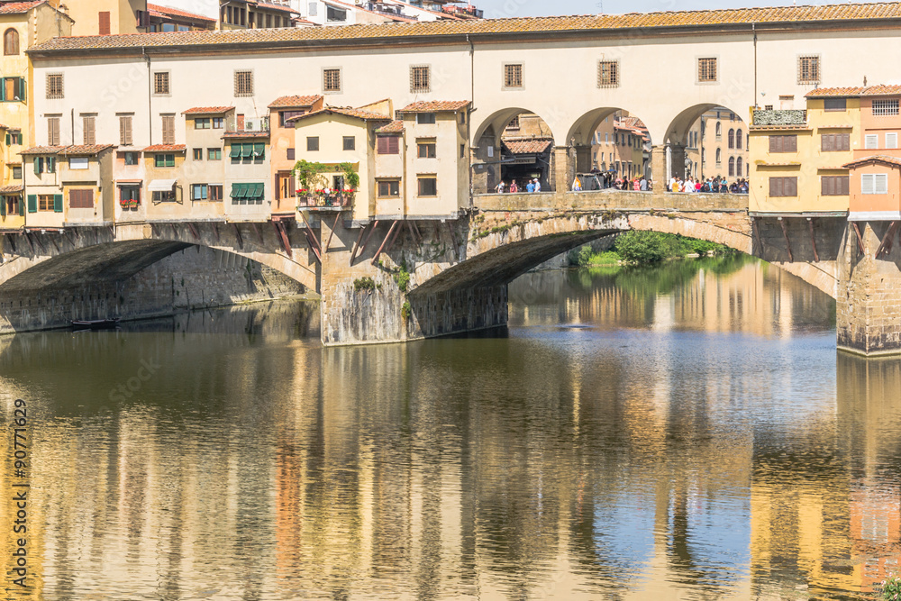 Fototapeta premium Ponte Vecchio in Florence - Italy