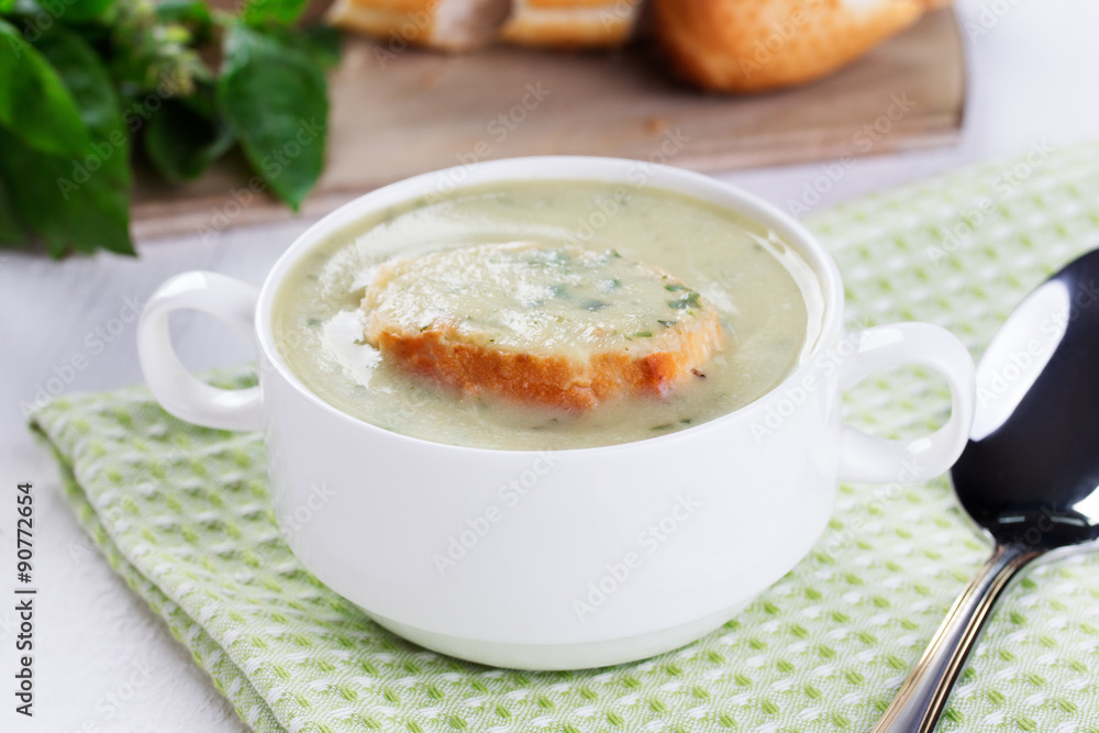 Vegetable cream soup