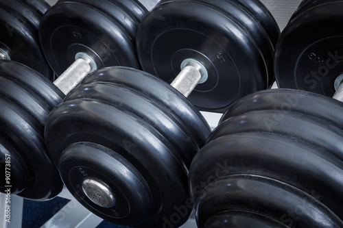 dumbbell close up
