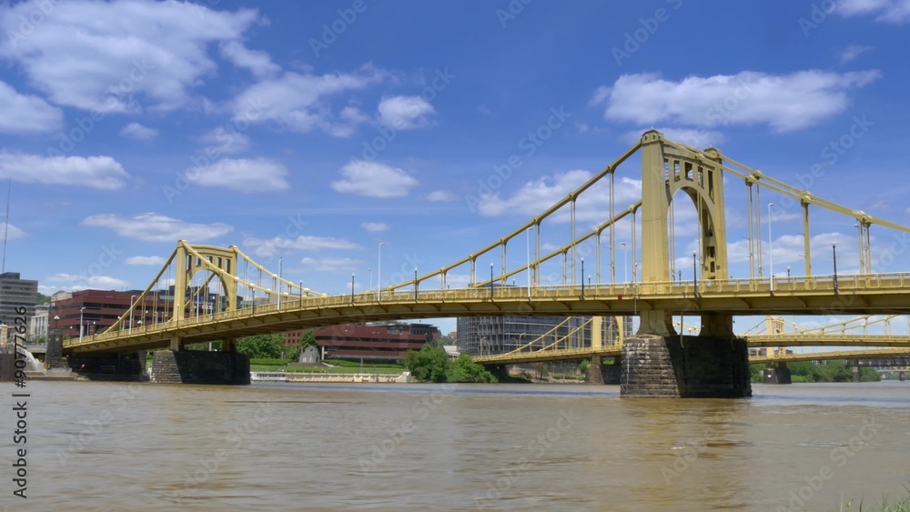 4K Roberto Clemente Bridge Timelapse 4395 4K Roberto Clemente Bridge Timelapse 4395
