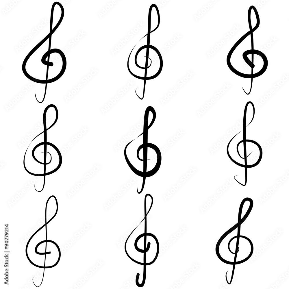 TREBLE CLEF TREBLE CLEF