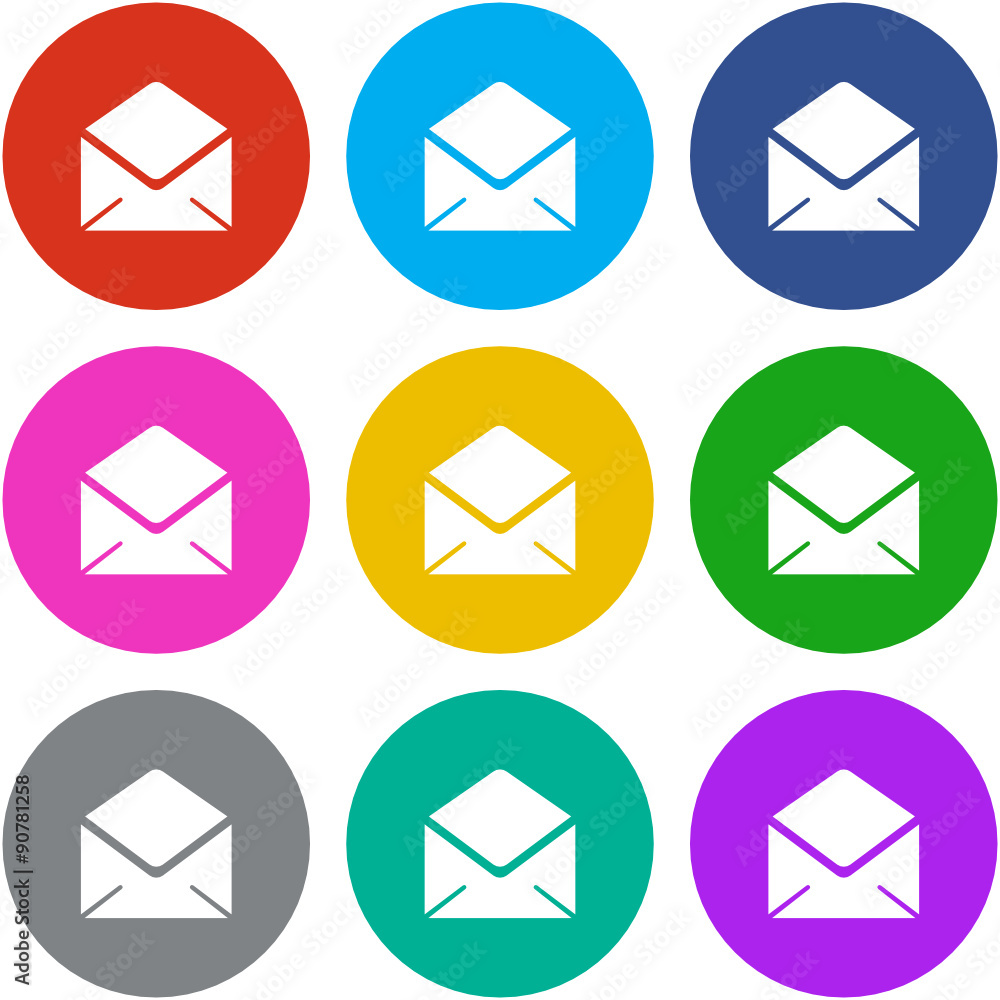 Flat Multicolor App Icon Flat Multicolor App Icon