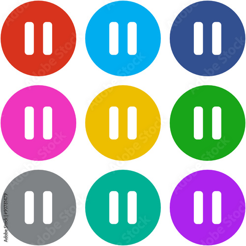 Flat Multicolor App Icon