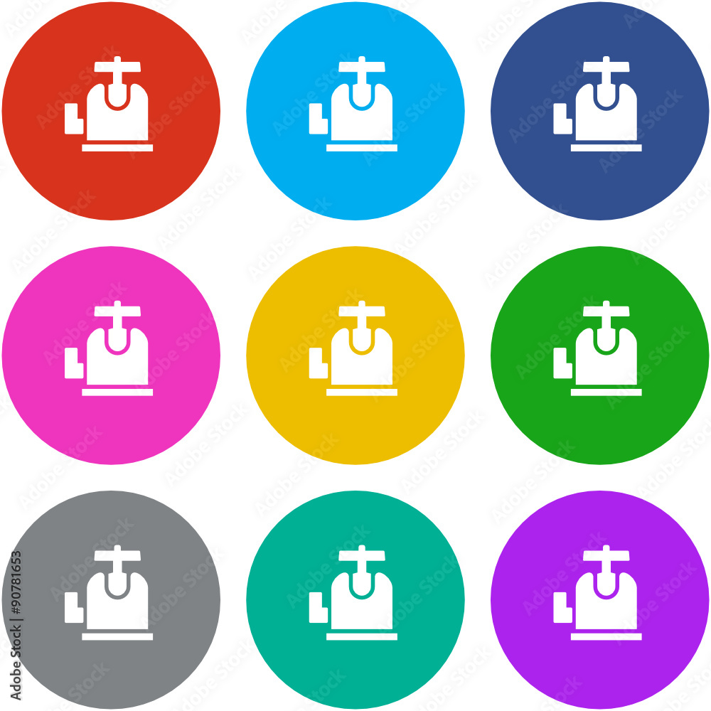 Flat Multicolor App Icon Flat Multicolor App Icon