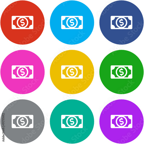 Flat Multicolor App Icon