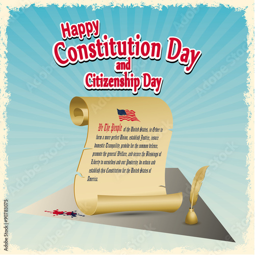 Constitution and Citizenship Day-We the people