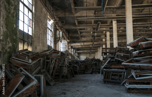 Urbex, abandoned ceramics factory.