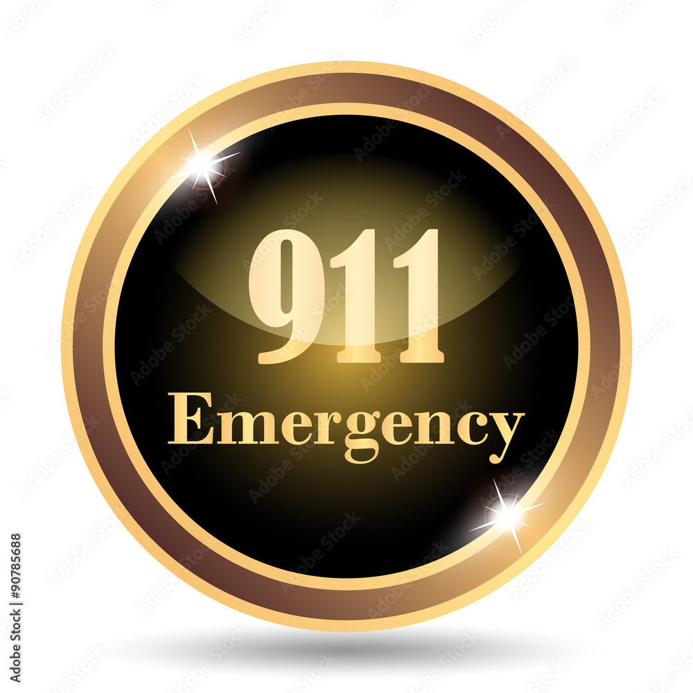 911 Emergency icon