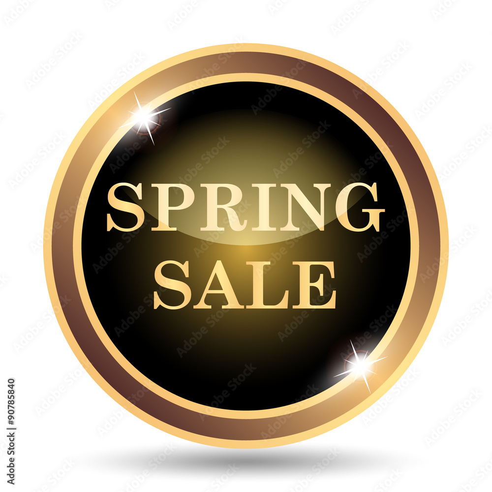 Spring sale icon