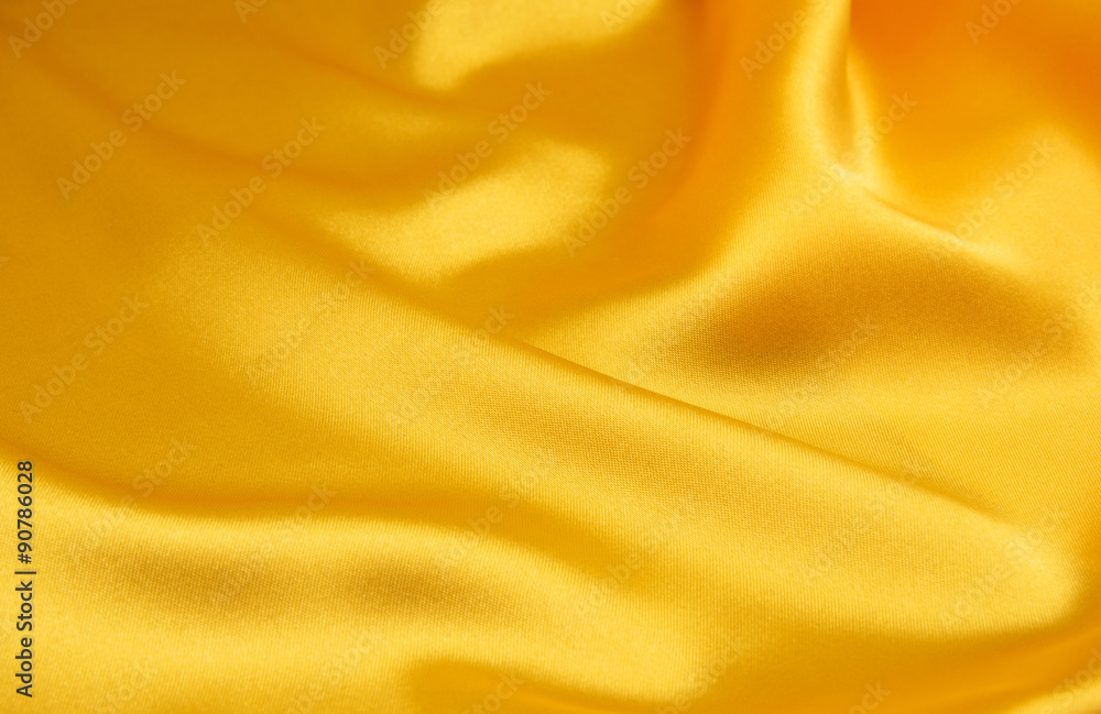 Yellow Cloth Background Stock Photo | Adobe Stock