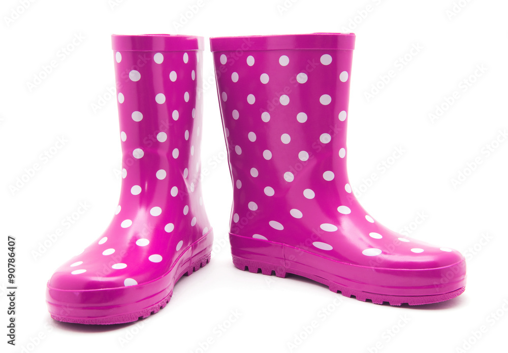 Gumboots. Isolated on white. Gumboots. Isolated on white.