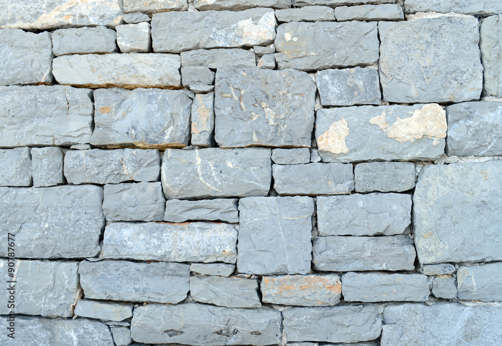 Fototapeta premium Background of stone wall texture