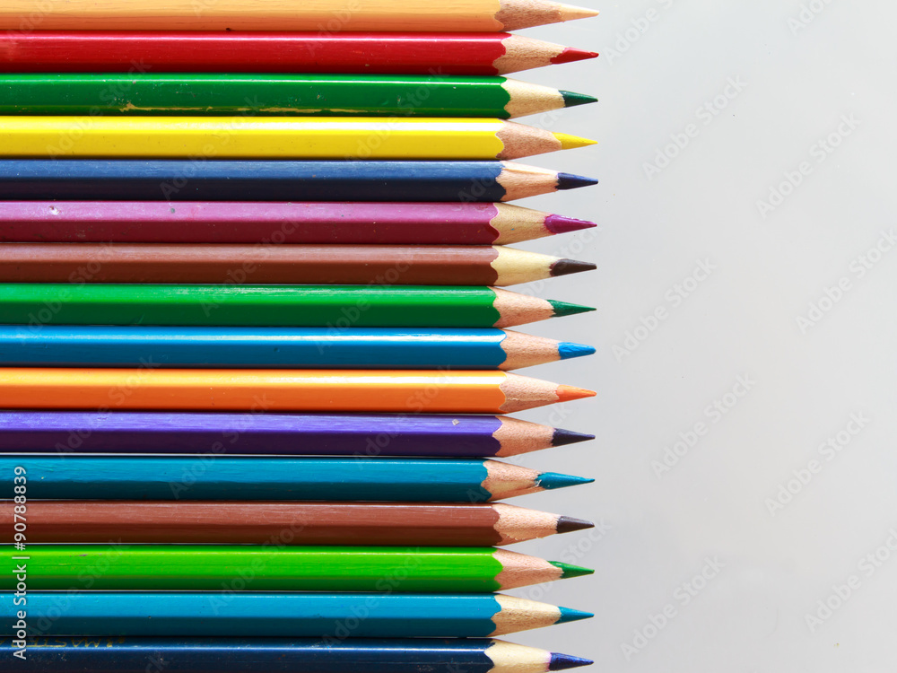 Colored pencils Colored pencils