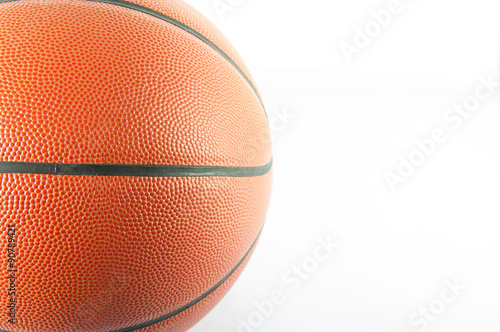 Basketball ball in a hand