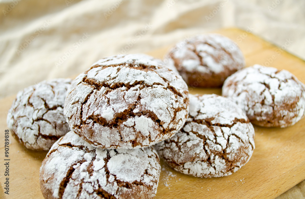 chocolate crack cookies