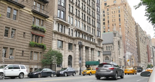 Typical New York City Upper West Side Apartment Establishing Shot photo