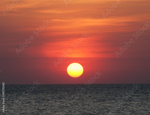 Fototapeta Naklejka Na Ścianę i Meble -  Red Sunset