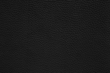 Black leather texture as background