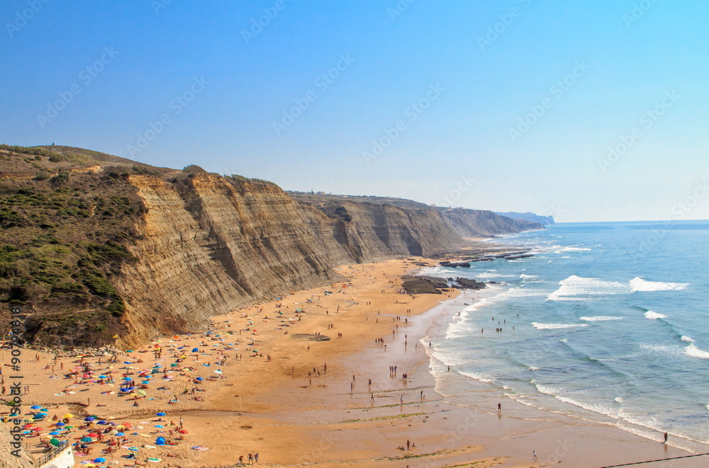 Praia do Magoito em Portugal