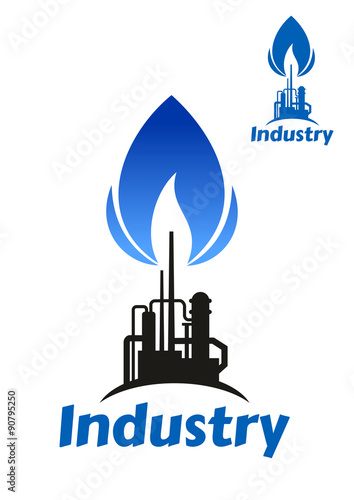 Oil and gas industry factory
