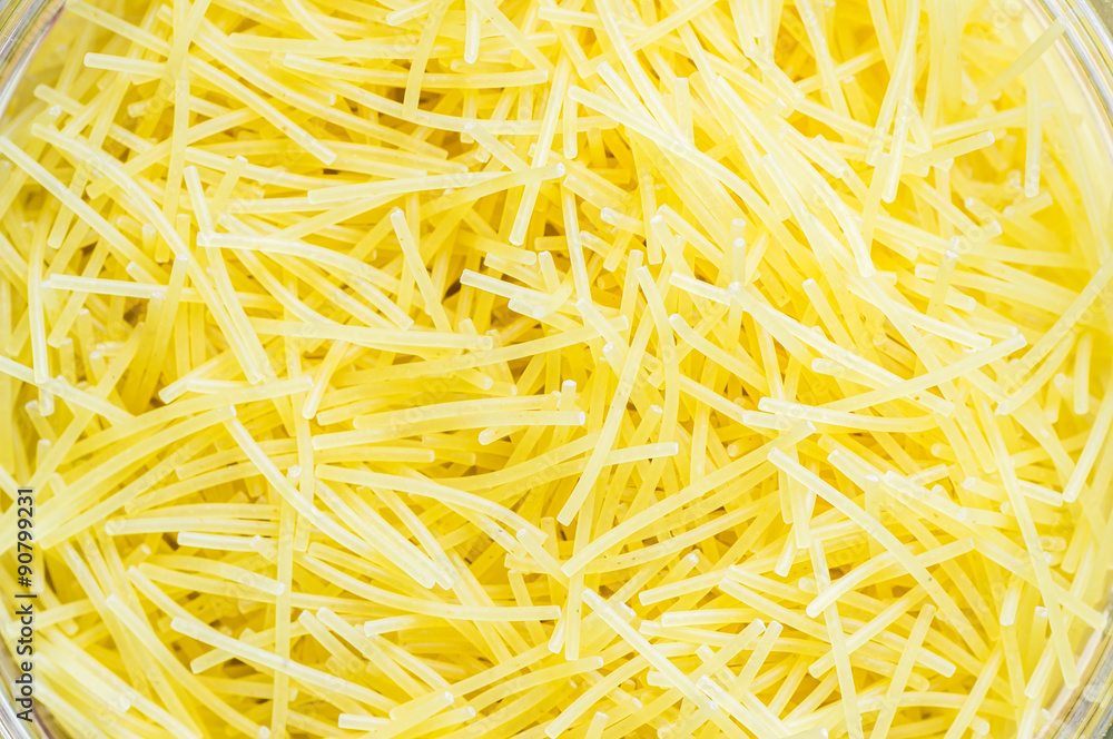 Pasta vermicelli for background Pasta vermicelli for background