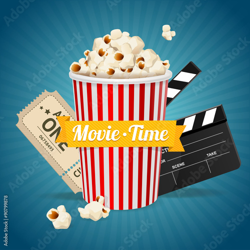 Cinema concept. Vector
