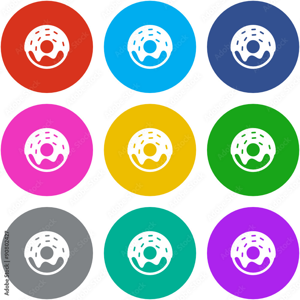 Flat Multicolor App Icon Flat Multicolor App Icon