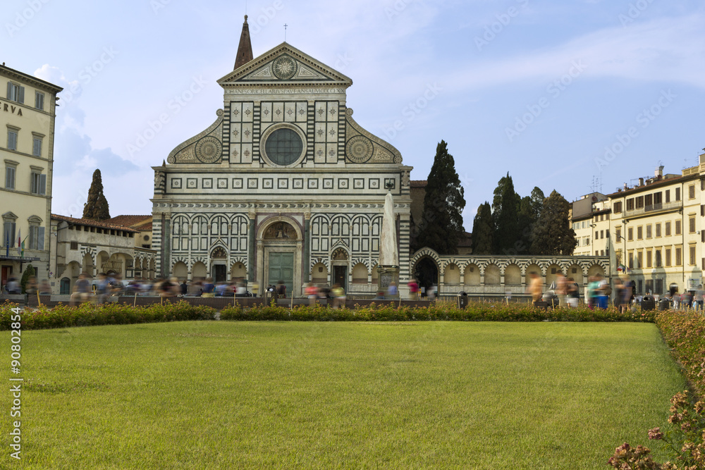 Fototapeta premium Santa Maria Novella church in florence