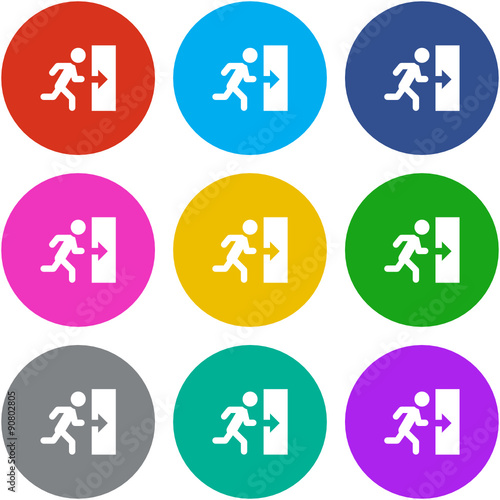 Flat Multicolor App Icon