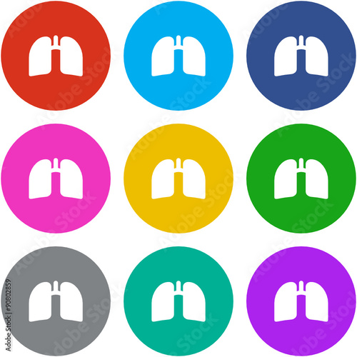 Flat Multicolor App Icon