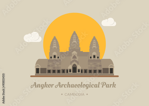 Angkor Wat Temple, Siem reap, Cambodia