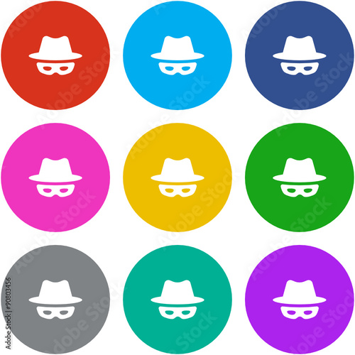 Flat Multicolor App Icon