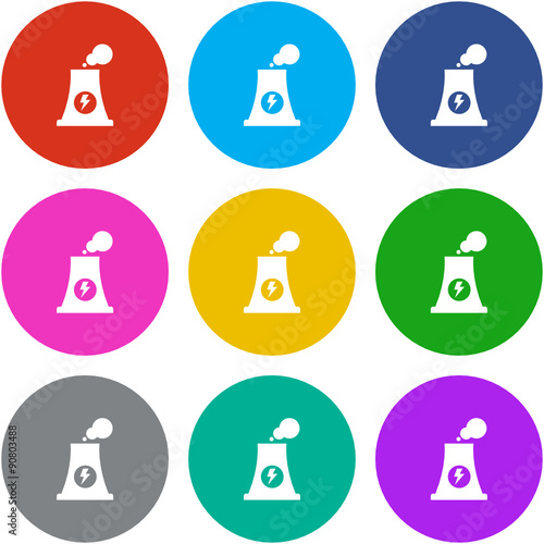 Flat Multicolor App Icon