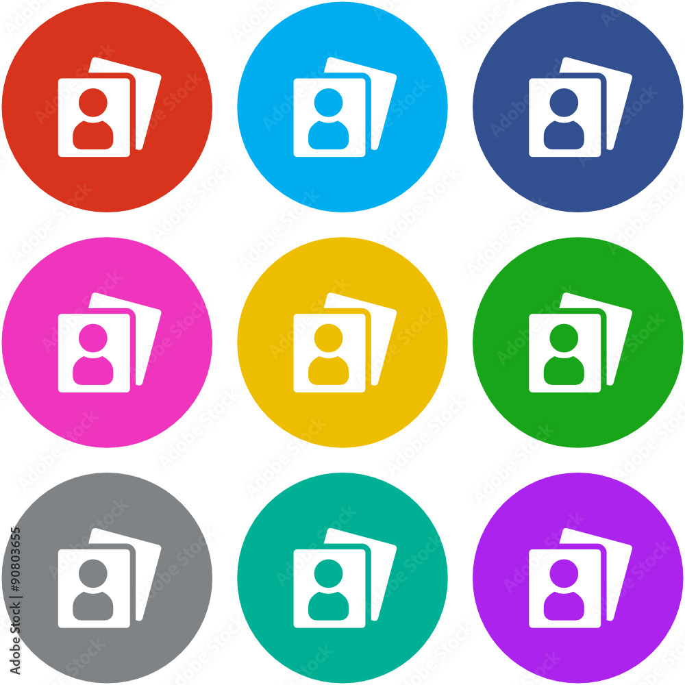 Flat Multicolor App Icon Flat Multicolor App Icon
