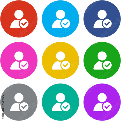 Flat Multicolor App Icon