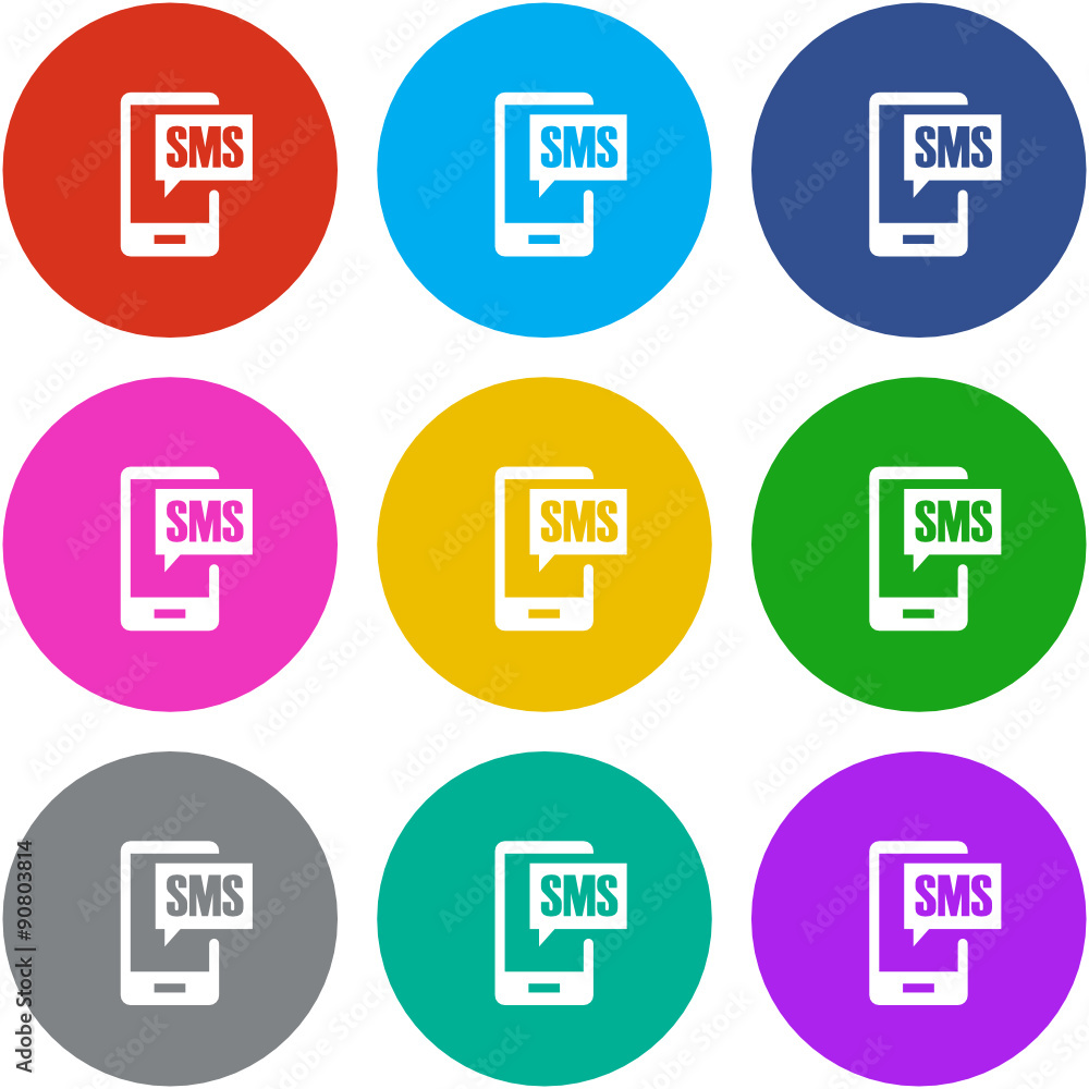 Flat Multicolor App Icon